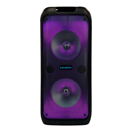 Blueseed BS-102 Party Box Kablosuz Hoparlör - Speaker (Siyah)