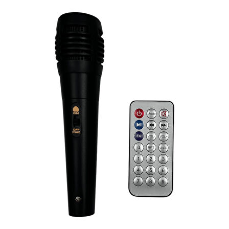 Blueseed BS-102 Party Box Kablosuz Hoparlör - Speaker (Siyah)