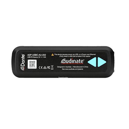 Audınate ADP-USBC-AU-2X2 Dante Adaptör