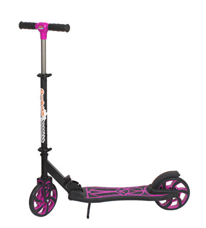 DİPSY PEMBE 2 Tekerlekli Katlanabilir +12 Yaş Üzeri Max 100 kg Taşıma Kapasite Frenli 9-12 yaş Scooter