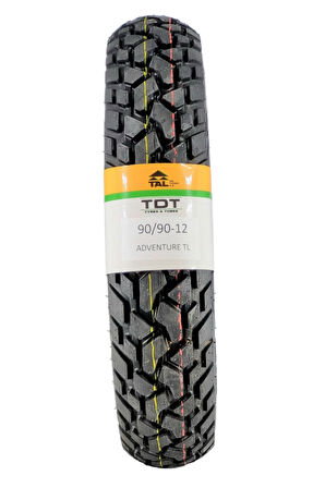 MOTOSİKLET LASTİĞİ 90/90-12/ ADVENTURE TL (TUBELESS - DUBLEKS)
