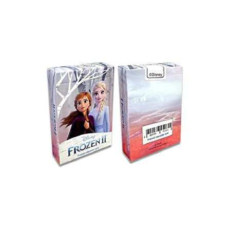 Disney FROZEN V2 Oyun Kağıdı Limited Edition Koleksiyonluk iskambil Kartları Destesi