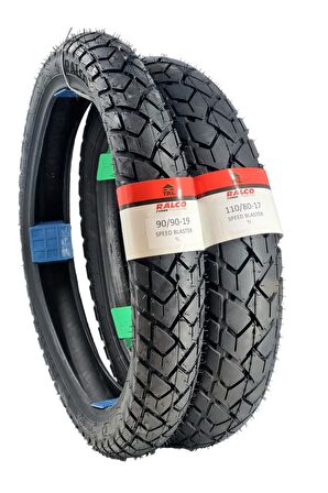 110/80-17 VE 90/90-19 KUBA BLACKCAT TAKIM TL (TUBELESS - DUBLEKS) MOTOSİKLET LASTİĞİ