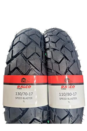 130/70-17 VE 110/80-17 PULSAR NS200/RS200 TAKIM TL (TUBELESS - DUBLEKS) MOTOSİKLET LASTİĞİ