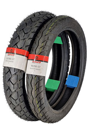 MOTOR LASTİK 110/80-17 VE 90/90-17 LASTİK TAKIMI TL (TUBELESS - DUBLEKS)
