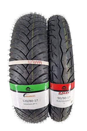 MOTOR LASTİK 120/80-17 VE 90/90-17 TL (TUBELESS - DUBLEKS) TAKIM