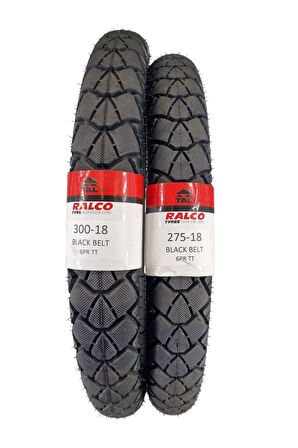 Cg Motor Kışlık Desen Lastik 300-18 Ve 275-18 Tt Tubetype - Iç Lastikli Tip Takım