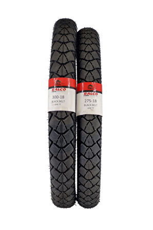 Cg Motor Kışlık Desen Lastik 300-18 Ve 275-18 Tt Tubetype - Iç Lastikli Tip Takım