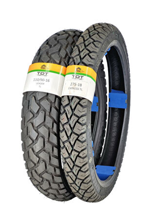 Kanuni Seyhan, Honda Cbf 150, 110/90-16 Ve 275-18 Tl Dubleks Lastik Set