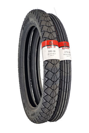 CG MOTOSİKLET LASTİK 300-18 VE 275-18 TT (TUBETYPE - İÇ LASTİKLİ TİP) TAKIM