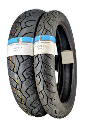 130/70-17 VE 90/90-17 TL (TUBELESS - DUBLEKS) MOTOSİKLET LASTİĞİ TAKIM
