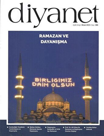 Diyanet Aylık 388.Sayı Nisan 2023