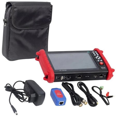 Alpsat IPCX33 7 Ekranlı IPC-ONVIF-AHD-CVI-TVI-HDMI-Analog Girişli Cctv Kamera Test Cihazı