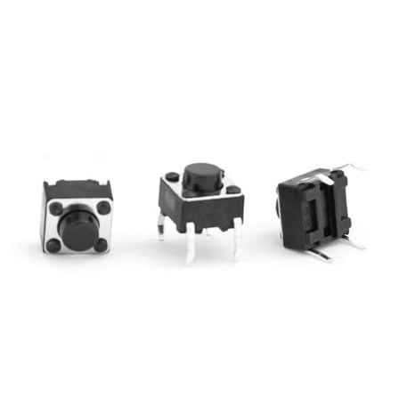 Powermaster PM-15968 Dip Switch 6x6x6 Mm Buton