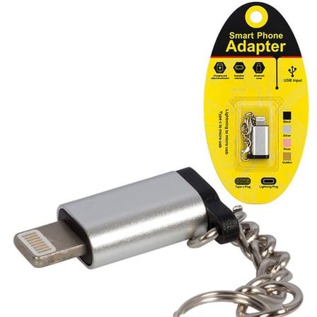 POWERMASTER 17208 USB TYPE-C TO LİGHTNİNG ÇEVİRİCİ ŞARJ VERİ AKTARIMI OTG APARAT