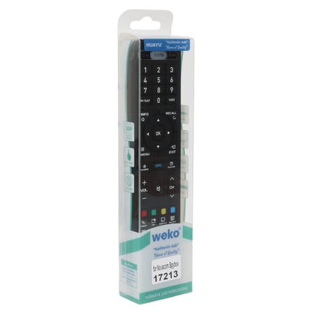 Weko Novacom Spybox S11 4K HD Orjinal Uydu Kumandası (17213=17256)