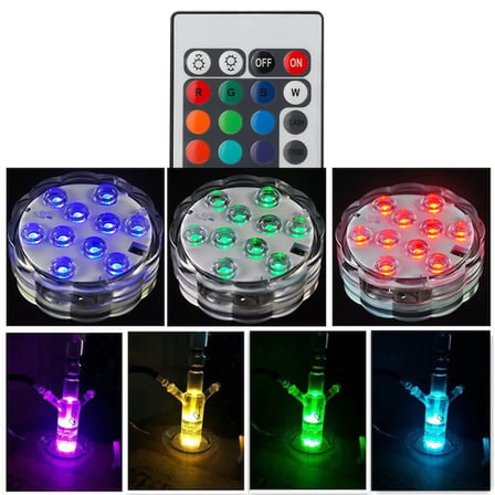PowerMaster PM-17658 Sualtı Uzaktan Kumandalı Rgb Nargile Led Işığı