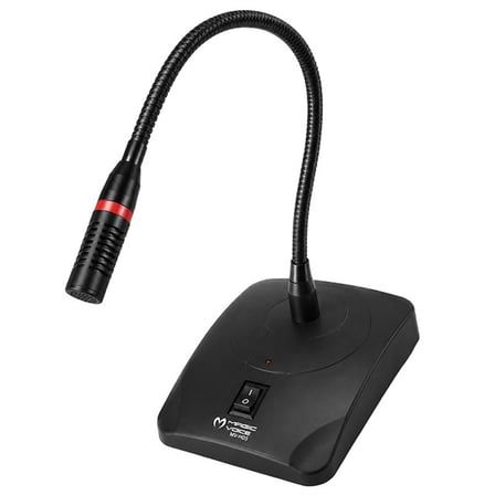 Magicvoice MV-H05 Kablolu Kürsü Mikrofonu Spiral Akrobat Gövde
