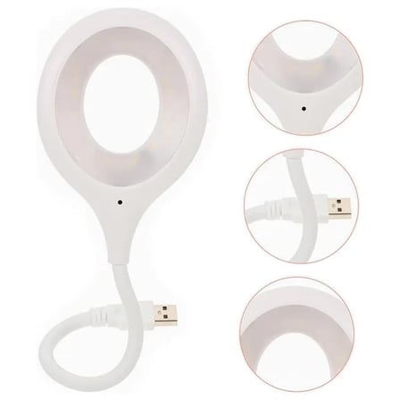 PowerMaster Portatif Akrobatik 20 SMD Ledli USB Gece Kitap Okuma Çalışma Lambası (Powerbank Uyumlu)