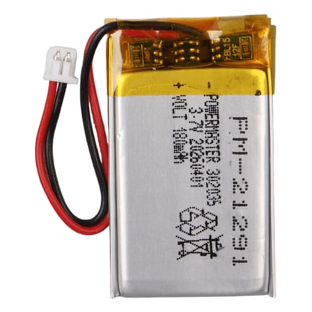 Powermaster PM-21291 3.7V 180mAh 302035 3.5mm Soketli Lityum Polimer (Li-Po) Batarya Şarj Edilebilir