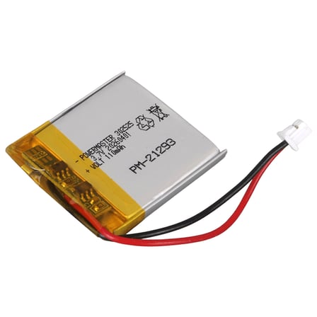 Powermaster PM-21293 3.7V 110mAh 302525 3.5mm Soketli Lityum Polimer (Li-Po) Batarya Şarj Edilebilir
