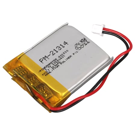 Powermaster PM-21314 3.7V 320mAh 402530 3.5mm Soketli Lityum Polimer (Li-Po) Batarya Şarj Edilebilir