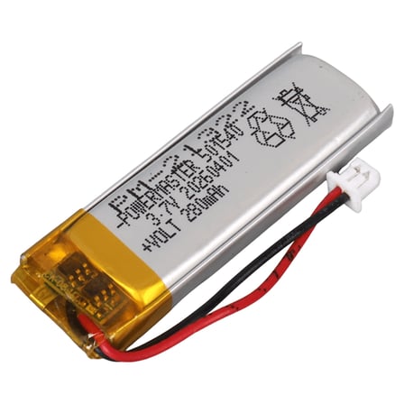 Powermaster PM-21322 3.7V 280mAh 501540 3.5mm Soketli Lityum Polimer (Li-Po) Batarya Şarj Edilebilir