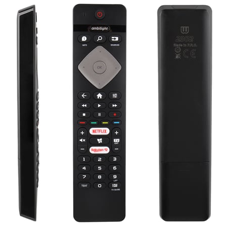 Philips 43PUS6504/62 Ambilight Netflix-Rakuten Tv Tuşlu Led Tv Kumandası