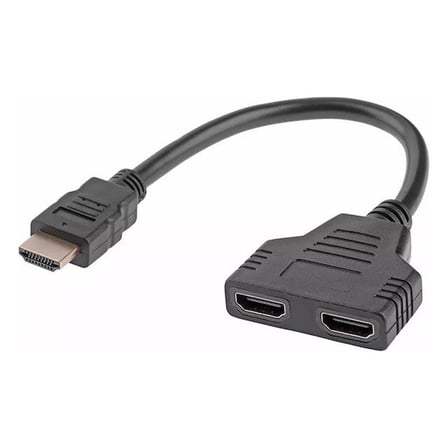 PowerMaster PM-31348 HDMI Erkek HDMI TO 2x Dişi Adaptör 30Cm Kablo Çoklayıcı Splitter