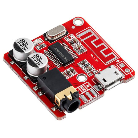 Magicvoice M01 Bluetooth 5.0 Ses Alıcı Modülü Kartı 3.7V AUX Çıkışlı