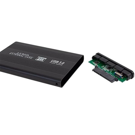 Powermaster PM-13948 Siyah 2.5" USB 3.0 Sata HDD Destekli Taşınabilir Harddisk Kutusu