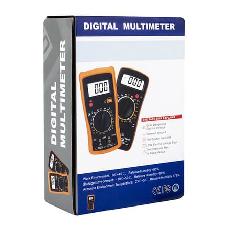 Powermaster VC-830L Voltaj Kapasitans Ölçer AC/DC Dijital Multimetre Ölçü Aleti