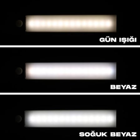 Powermaster SD-333 USB'li Hareket Sensörlü 23 Cm Ledli Lamba