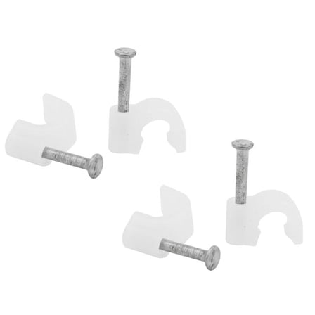 Powermaster 5 Numara 10 Mm 100'lü Paket Kablo Kroşesi – (2x4 - 4x4 Antigron Kablo İçin)