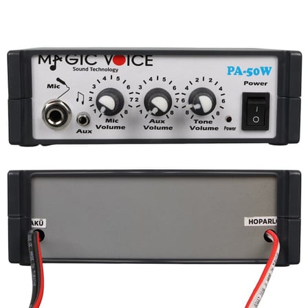 12 Volt 40 Watt Mini Metal Kasa Pazarcı Anfisi