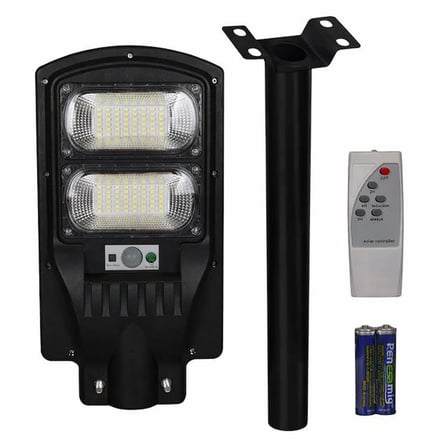 Powermaster PM-23011 Solar Ledli Kumandalı 100 Watt Sokak Lambası