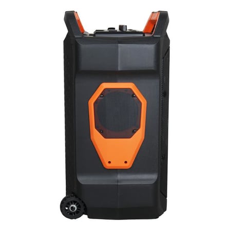 Shile SL-10 120 Watt Taşınabilir Seyyar Amfi Hoparlör Kablosuz 1 EL + 1 Yaka Mikrofonlu Kumandalı US