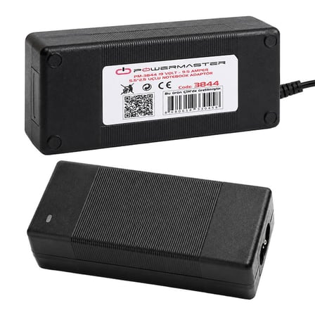 Powermaster PM-3844 19 Volt - 9.5 Amper 5.5*2.5 Mm Uçlu Notebook Adaptör