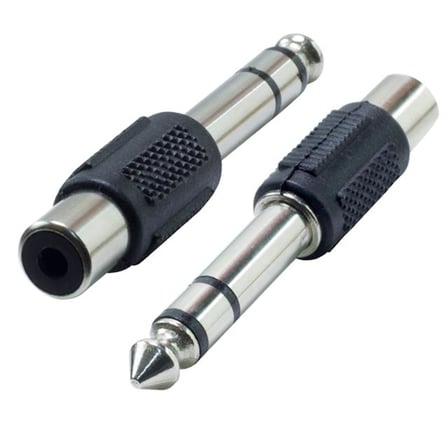 6,3 Mm Stereo Erkek - 1 Tos Dişi Jack
