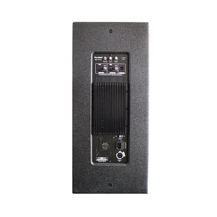 Pro-Main MS-1015GA 600 Watt 38 Cm Aktif Ahşap Kabin Hoparlör