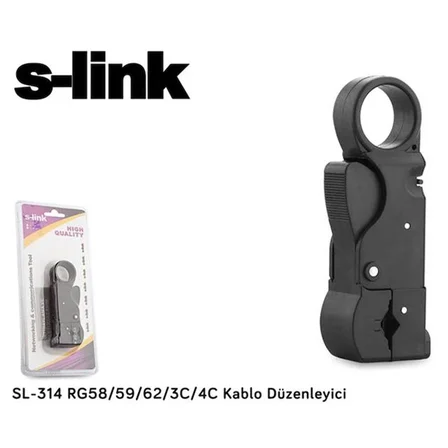 S-Link SL-314 3 Bıçaklı Koaksiyel Kablo Açıcısı