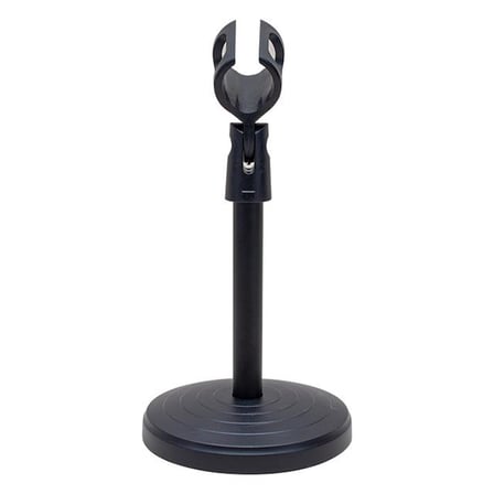 Magicvoice DS-101 Metal Masa Üstü Mikrofon Tutacağı (Döküm Ağır Taban, 28mm Klips, Ayarlanabilir Açı
