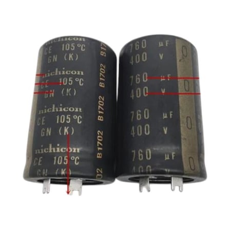 760 MF 400 Volt Blok Kondansatör