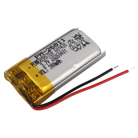 Powermaster PM-26811 3.7V 300mAh 501430 Soketsiz Lityum Polimer (Li-Po) Batarya Şarj Edilebilir Pil