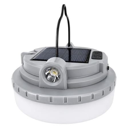 Powermaster HOP-8806 Çok Fonksiyonlu Solar Kamp Feneri Lambası ve RGB Şerit Led Seti