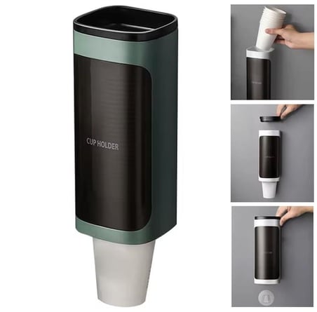 Sunup SN-27109 Kendinden Yapışkanlı Plastik - Karton Bardak Dispenseri