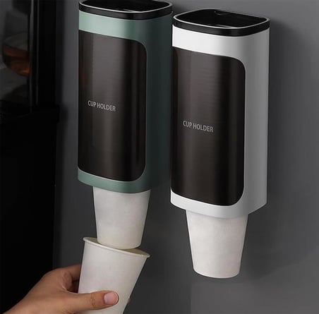 Sunup SN-27109 Kendinden Yapışkanlı Plastik - Karton Bardak Dispenseri