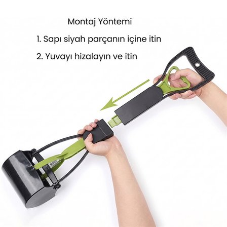 Sunup SN-29127 Büyük Boy Evcil Hayvan Dışkı Toplama Küreği