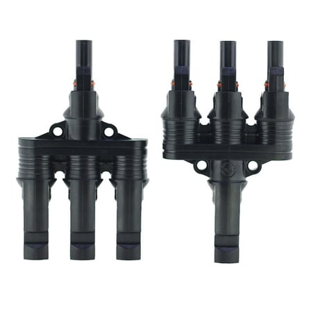 PowerMaster PM-28872 3'lü Güneş Paneli Paralel Bağlantı Konnektörü (2 Adet)