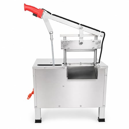 Sunup SN-30982 Otomatik Kemik ve Et Kesme Makinesi Gıda Sınıfı Paslanmaz Çelik Endüstriyel Giyotin D